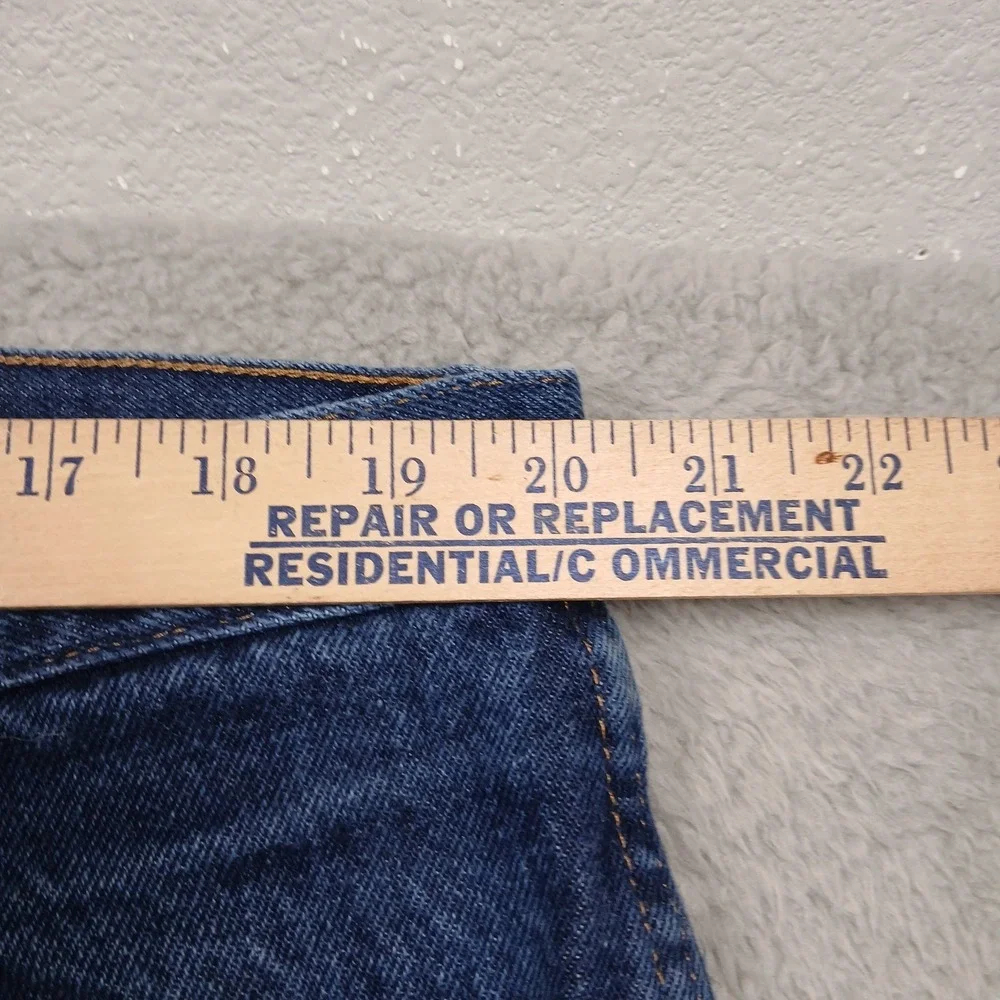 Rustler Men's Jeans 40x32 Blue Denim‎ 100% Cotton Relaxed Fit
